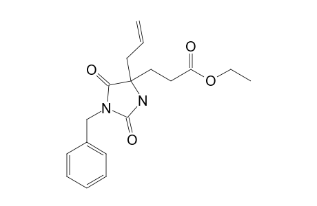 ETHYL-3-(4-ALLYL-1-BENZYL-2,5-DIOXOIMIDAZOLIDIN-4-YL)-PROPANOATE