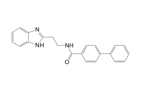 Biphenyl-4-carboxylic acid [2-(1H-benzoimidazol-2-yl)-ethyl]-amide