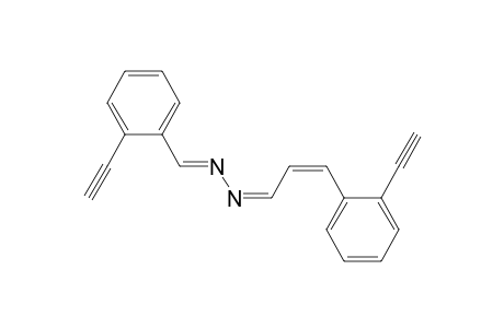 Benzaldehyde, 2-ethynyl-, [3-(2-ethynylphenyl)-2-propenylidene]hydrazone, (?,?,E)-