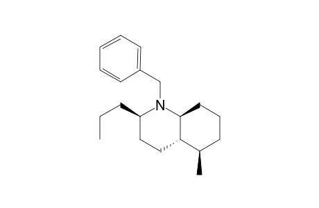 (2R,4aS,5R,8aS)-1-benzyl-5-methyl-2-propyl-3,4,4a,5,6,7,8,8a-octahydro-2H-quinoline
