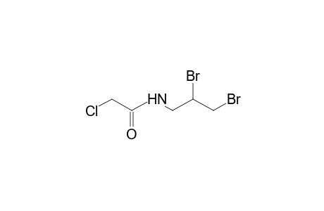 2-chloro-N-(2,3-dibromopropyl)acetamide