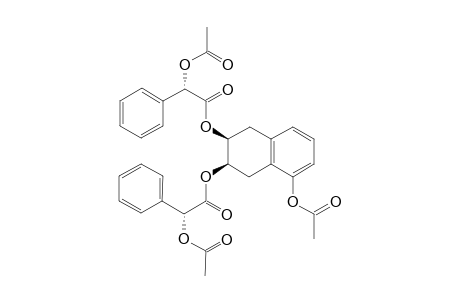 (+)-(6S,7R)-1-Acetoxy-6,7-bis[(S)-O-acetylmandeloxy]-5,6,7,8-tetranaphthalene