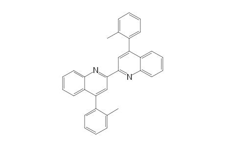 4-(2-methylphenyl)-2-[4-(2-methylphenyl)-2-quinolinyl]quinoline