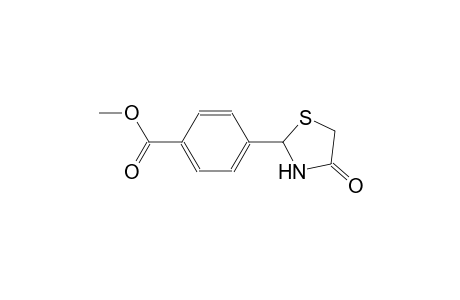 benzoic acid, 4-(4-oxo-2-thiazolidinyl)-, methyl ester