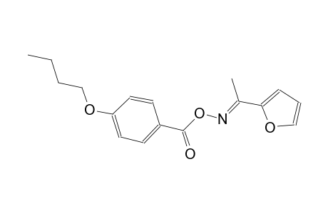 (1E)-1-(2-furyl)ethanone O-(4-butoxybenzoyl)oxime