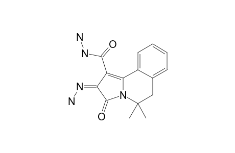 2-HYDRAZONO-3-OXO-5,5-DIMETHYL-2,3,5,6-TETRAHYDROPYRROLO-[2.1-A]-ISOQUINOLINE-1-CARBOXYLIC_ACID_HYDRAZIDE