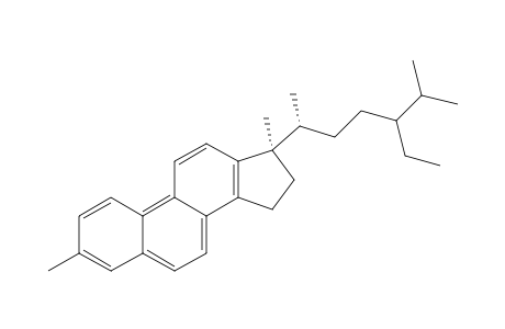 24-Ethyl-3,17-dimethylcholesta-1,3,5,7,9,11,13-heptaene