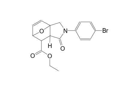 ethyl (1S,5R,7R)-3-(4-bromophenyl)-4-oxo-10-oxa-3-azatricyclo[5.2.1.0~1,5~]dec-8-ene-6-carboxylate
