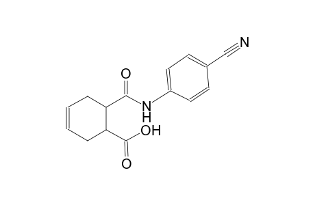 6-[(4-cyanoanilino)carbonyl]-3-cyclohexene-1-carboxylic acid