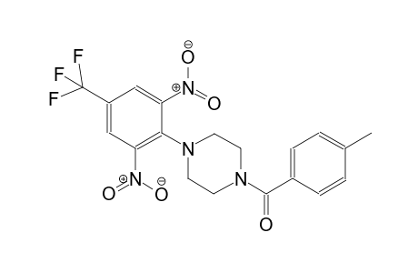 piperazine, 1-[2,6-dinitro-4-(trifluoromethyl)phenyl]-4-(4-methylbenzoyl)-
