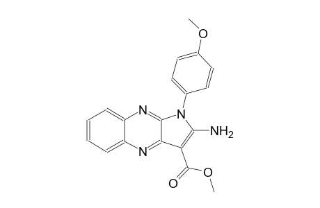 1H-pyrrolo[2,3-b]quinoxaline-3-carboxylic acid, 2-amino-1-(4-methoxyphenyl)-, methyl ester