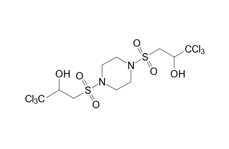 DL-1,1'-[(1,4-PIPERAZINEDIYL)DISULFONYL]BIS[3,3,3-TRICHLORO-2-PROPANOL