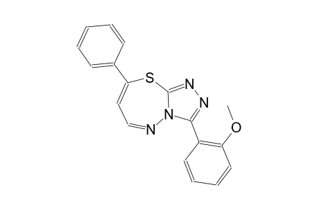 3-(2-methoxyphenyl)-8-phenyl[1,2,4]triazolo[3,4-b][1,3,4]thiadiazepine