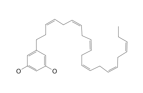 (3'Z,6'Z,9'Z,12'Z,15'Z,18'Z)-5-(HENICOSA-3',6',9',12',15',18'-HEXAENYL)-BENZENE-1,3-DIOL