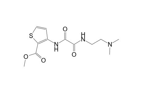 2-thiophenecarboxylic acid, 3-[[2-[[2-(dimethylamino)ethyl]amino]-1,2-dioxoethyl]amino]-, methyl ester