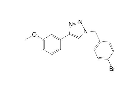 1-(4-Bromobenzyl)-4-(3-methoxyphenyl)-1H-1,2,3-triazole