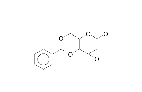 alpha-D-MANNOPYRANOSE, 2,3-ANHYDRO-4,6-O-BENZYLIDEN-1-O-METHYL-