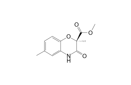 (R)-(-)-Methyl 2,6-dimethyl-3-oxo-3,4-dihydro-2H-1,4-benzoxazine-2-carboxylate