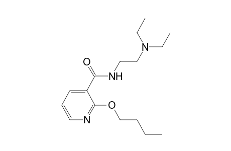 2-Butoxy-n-(2-(diethylamino)ethyl)-3-pyridinecarboxamide