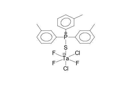 TRANS-TRIFLUORODICHLORO[TRIS(META-TOLYL)PHOSPHONIOTHIO]TANTALATE