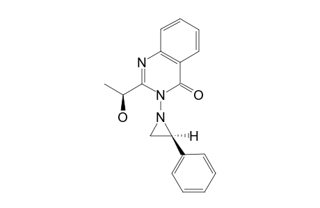 2-((S)-1-Hydroxy-ethyl)-3-((S)-2-phenyl-aziridin-1-yl)-3H-quinazolin-4-one