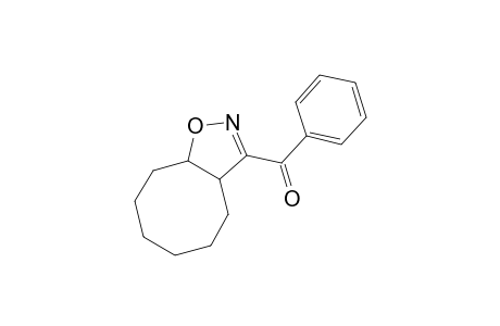 3-Benzoyl-4,5-cycloocta-4,5-dihydroisoxazole
