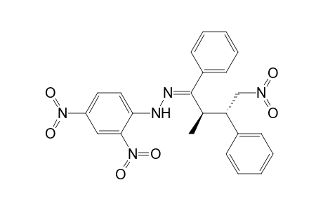 1-Butanone, 2-methyl-4-nitro-1,3-diphenyl-, (2,4-dinitrophenyl)hydrazone, (R*,S*)-