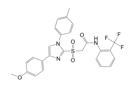 acetamide, 2-[[4-(4-methoxyphenyl)-1-(4-methylphenyl)-1H-imidazol-2-yl]sulfonyl]-N-[2-(trifluoromethyl)phenyl]-