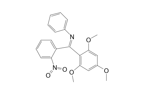 Benzenamine, N-[(2-nitrophenyl)(2,4,6-trimethoxyphenyl)methylene]-
