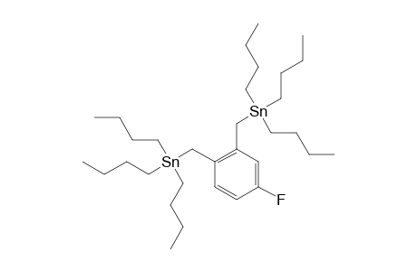 1,2-BIS-(TRIBUTYLSTANNYL)-4-FLUORO-ORTHO-XYLENE