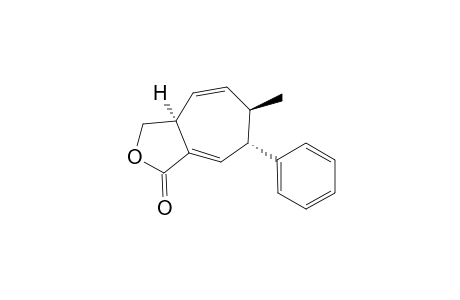 (3a.alpha.,6.beta.,7.alpha.)-(+,-)-3,3a,6,7-tetrahydro-6-methyl-7-phenyl-1H-cyclohepta[c]furan-1-one