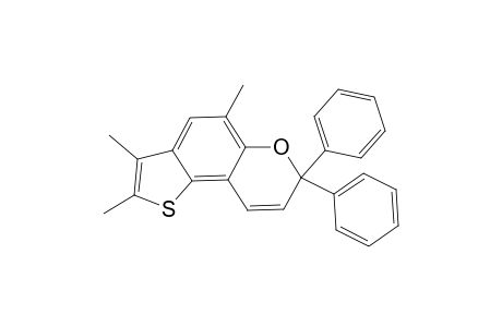 2,3,5-Trimethyl-7,7-diphenyl[7H]-chromene[5,6-b]thiophene
