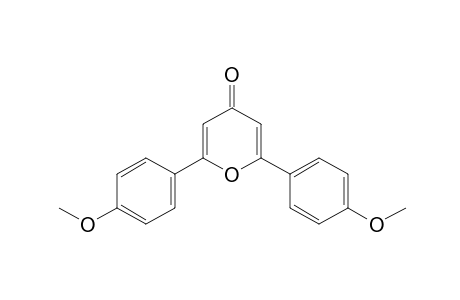 2,6-bis(p-methoxyphenyl)-4H-pyran-4-one