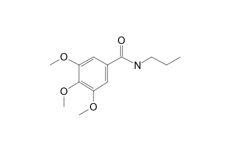 Benzamide, 3,4,5-trimethoxy-N-propyl-