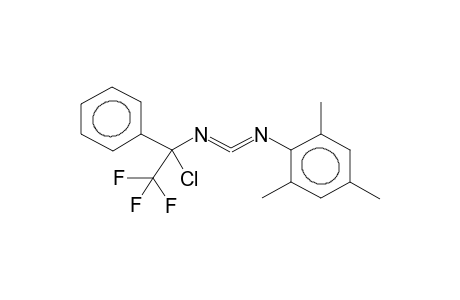 N-(1-PHENYL-1-CHLORO-2,2,2-TRIFLUOROETHYL)-N'-(2,4,6-TRIMETHYLPHENYL)CARBODIIMIDE