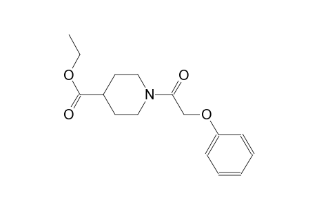 ethyl 1-(phenoxyacetyl)-4-piperidinecarboxylate