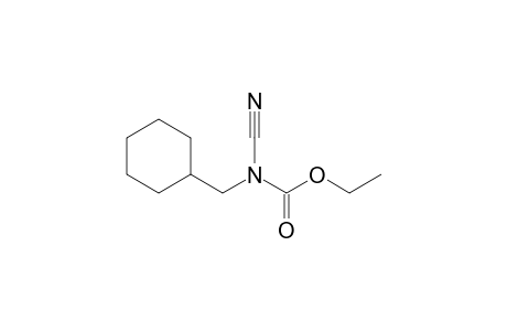 Ethyl N-cyano-N-(cyclohexylmethyl)carbamate