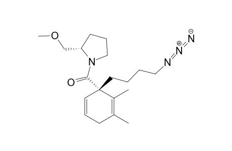 (2'S,1S)-2,3-Dimethyl-1-(4"-azidobutyl)-1-[{(2'-methoxymethyl)pyrrolidinyl}carbonyl]-2,5-cyclohexadiene