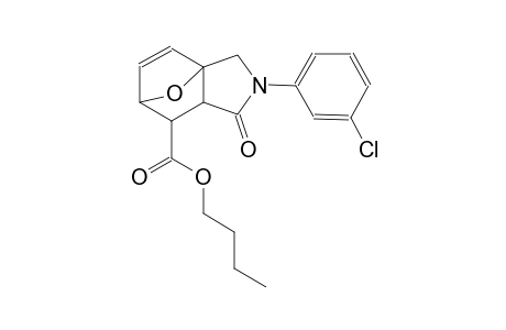 butyl 3-(3-chlorophenyl)-4-oxo-10-oxa-3-azatricyclo[5.2.1.0~1,5~]dec-8-ene-6-carboxylate