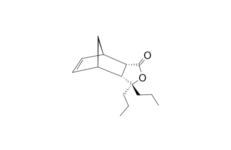 5,5-Dipropyl-4-oxa-endo-tricyclo-[5.2.1.0(2,6)]-dec-8-en-3-one