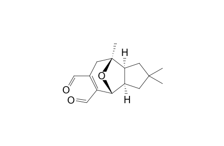 (3.alpha.,4a.beta.,6.alpha.,8.beta.,8a.alpha.)-(+-)-Decahydro-6,7-diformyl-2,2,4-trimethyl-4,8-epoxyazulene