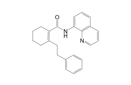 2-Phenethyl-N-(quinolin-8-yl)cyclohex-1-ene-1-carboxamide