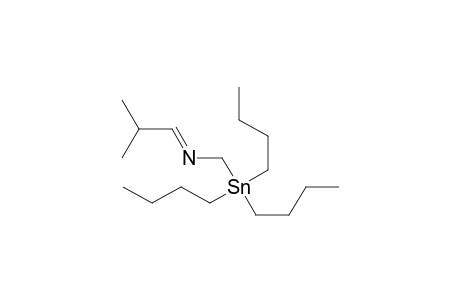 (E)-2-methylpropylidene(tributylstannylmethyl)amine