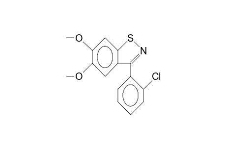 3-(2-Chloro-phenyl)-5,6-dimethoxy-1,2-benzisothiazole