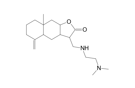 3-[(2-Dimethylamino-ethylamino)-methyl]-8a-methyl-5-methylene-decahydro-naphtho[2,3-b]furan-2-one