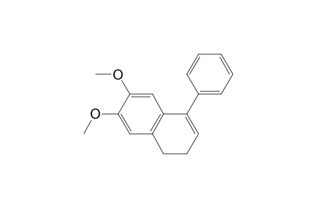 6,7-Dimethoxy-4-phenyl-1,2-dihydronaphthalene