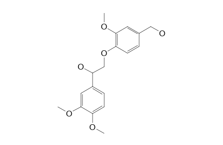 1-(3,4-DIMETHOXYPHENYL)-2-(4-HYDROXYMETHYL-2-METHOXYPHENOXY)-1-ETHANOL