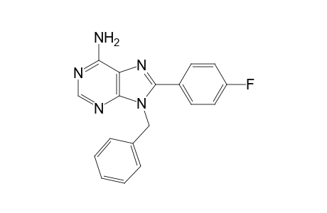 9-Benzyl-8-(4-fluorophenyl)adenine