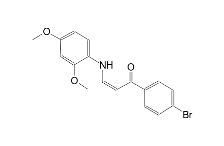 2-propen-1-one, 1-(4-bromophenyl)-3-[(2,4-dimethoxyphenyl)amino]-, (2Z)-