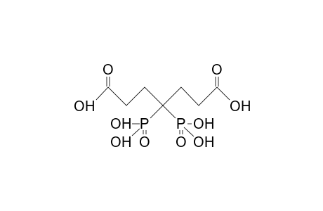 4,4-Bis(phosphonio)-1,7-heptanedioic acid